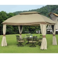 Sunjoy Replacement Mosquito Netting for L-GZ822PCO 10X13 Domed Gazebo   